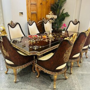 wooden Luxury Dining Tables At JJ Furniture Chiniot