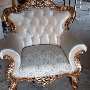 Luxury wood bedroom Chair