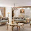 Luxury Wooden Sofa Set