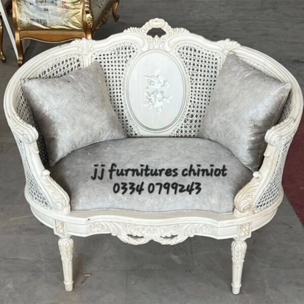 Chinioti Cane with Mother of Pearl Sofa Set Price in Pakistan – JJ Furniture Chiniot - Image 4