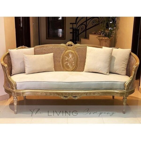 Chinioti Cane with Mother of Pearl Sofa Set Price in Pakistan – JJ Furniture Chiniot
