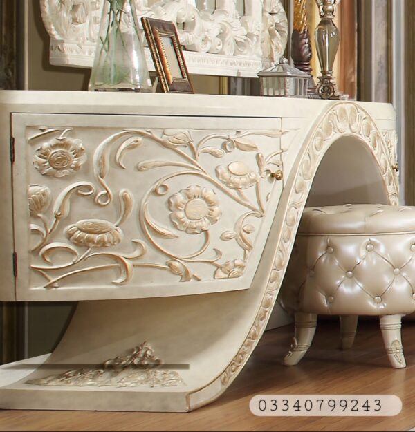 Chinioti Royal Bed Set | Best Wooden Bed Set in Pakistan - JJ Furnitureu - Image 4