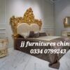 Wood Carving Bed by JJ Furniture Chiniot | Premium Wooden Bed Sets in Pakistan