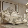 Wooden Chinioti bed set design 2025
