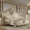Wooden Chinioti bed set design 2025