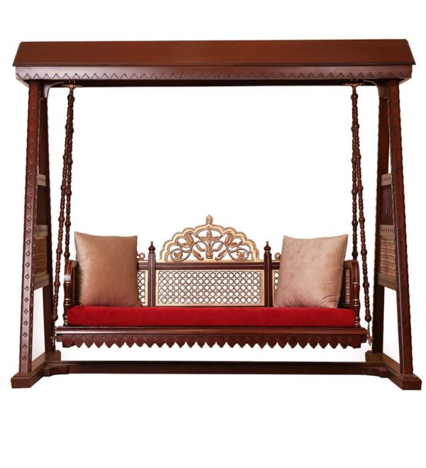 Hand-Carved Wooden Chinioti Swing (Jhoola)