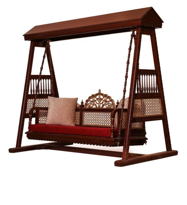 Hand-Carved Wooden Chinioti Swing (Jhoola)