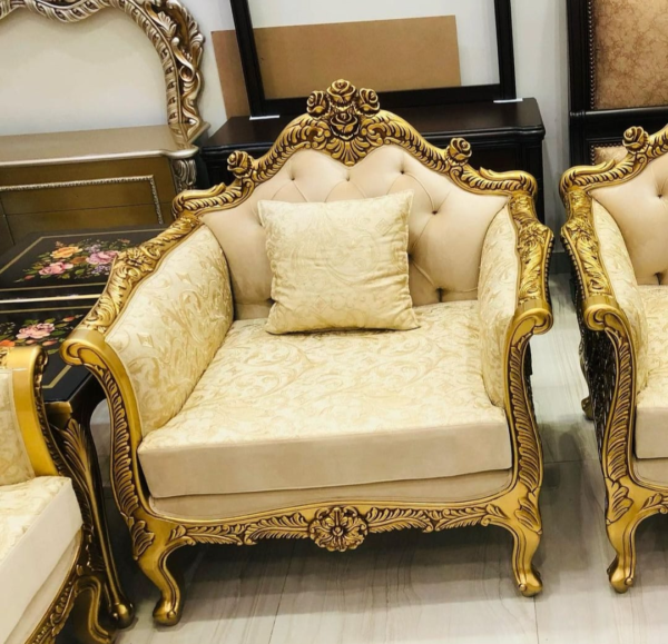A One Quality Sofa Sets – Luxury Wooden Sofa Set in Pakistan | JJ Furniture Chiniot