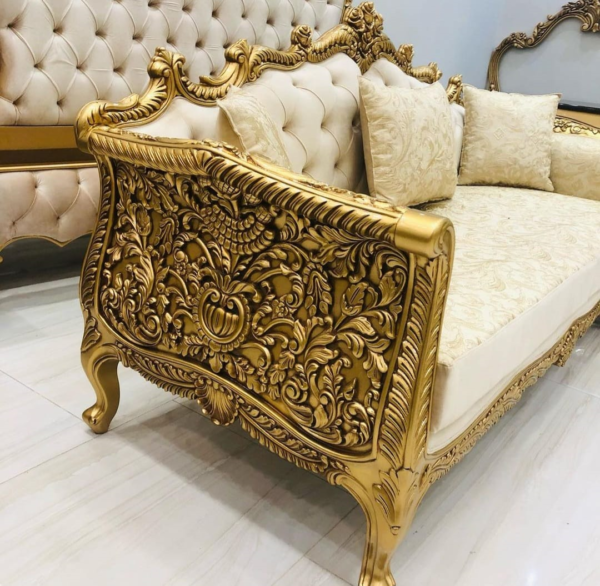 A One Quality Sofa Sets – Luxury Wooden Sofa Set in Pakistan | JJ Furniture Chiniot