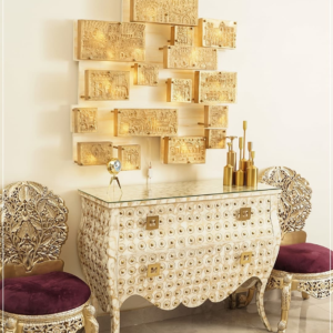 Luxury Chinioti Console Table – Handcrafted Royal Console by JJ Furniture