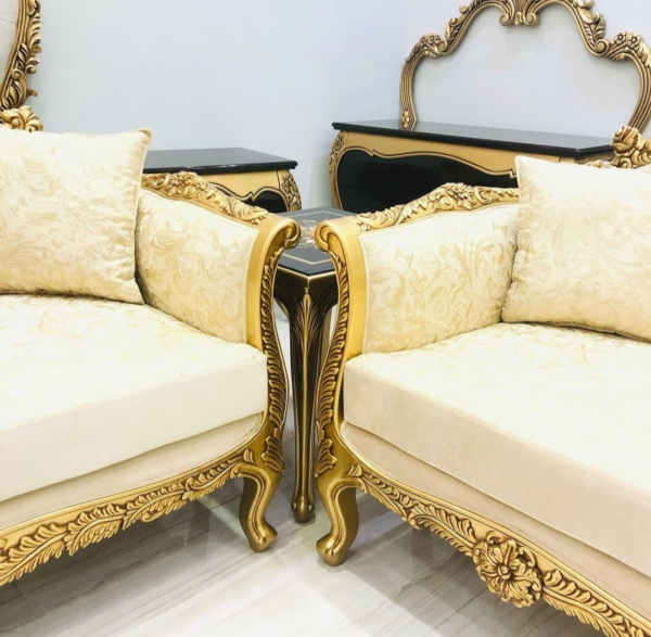 A One Quality Sofa Sets – Luxury Wooden Sofa Set in Pakistan | JJ Furniture Chiniot