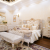 Chinioti Carving Cane Bed Set – Buy Handcrafted Wooden Bed in Pakistan | JJ Furniture