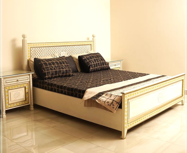 Luxury Wooden Bed Set in Pakistan – JJ Furniture Chiniot