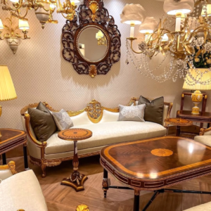 Chinioti Sofa Set – Luxury Wooden Sofa by JJ Furniture