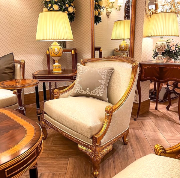 Chinioti Sofa Set – Luxury Wooden Sofa by JJ Furniture - Image 3