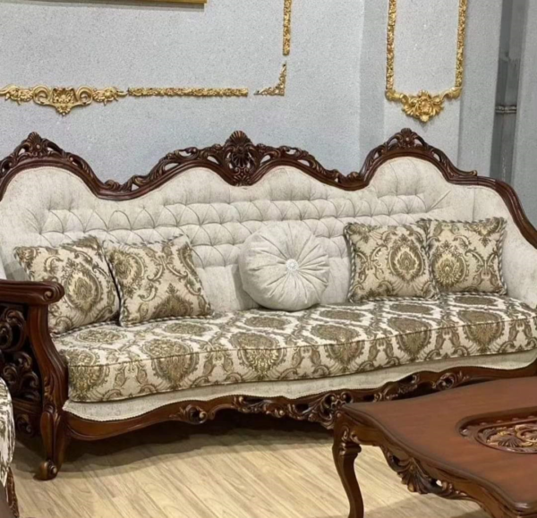 Luxury Chinioti Wooden Sofa Set – Hand-Carved Living Room Furniture by JJ Furniture - Image 6