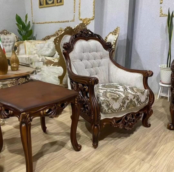 Luxury Chinioti Wooden Sofa Set – Hand-Carved Living Room Furniture by JJ Furniture - Image 3