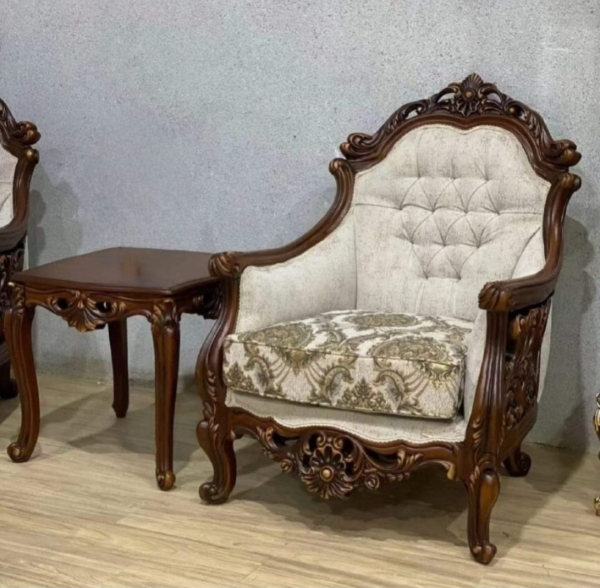 Luxury Chinioti Wooden Sofa Set – Hand-Carved Living Room Furniture by JJ Furniture - Image 4