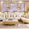 JJ Furniture L-Shape Sofa Set – Luxury Chinioti Corner Sofa for Modern Homes
