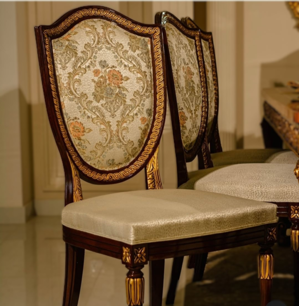 JJ CHINIOTI Dining Set – Luxury Chinioti Handmade Wooden Dining Set