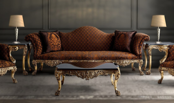 JJ Chinioti Sofa – Luxury Handmade Wooden Sofa Design | JJ Furniture