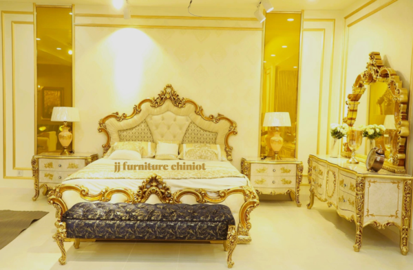 Top 10 Luxury Wooden Bed Set Designs in Pakistan 2025 – JJ Furnituress