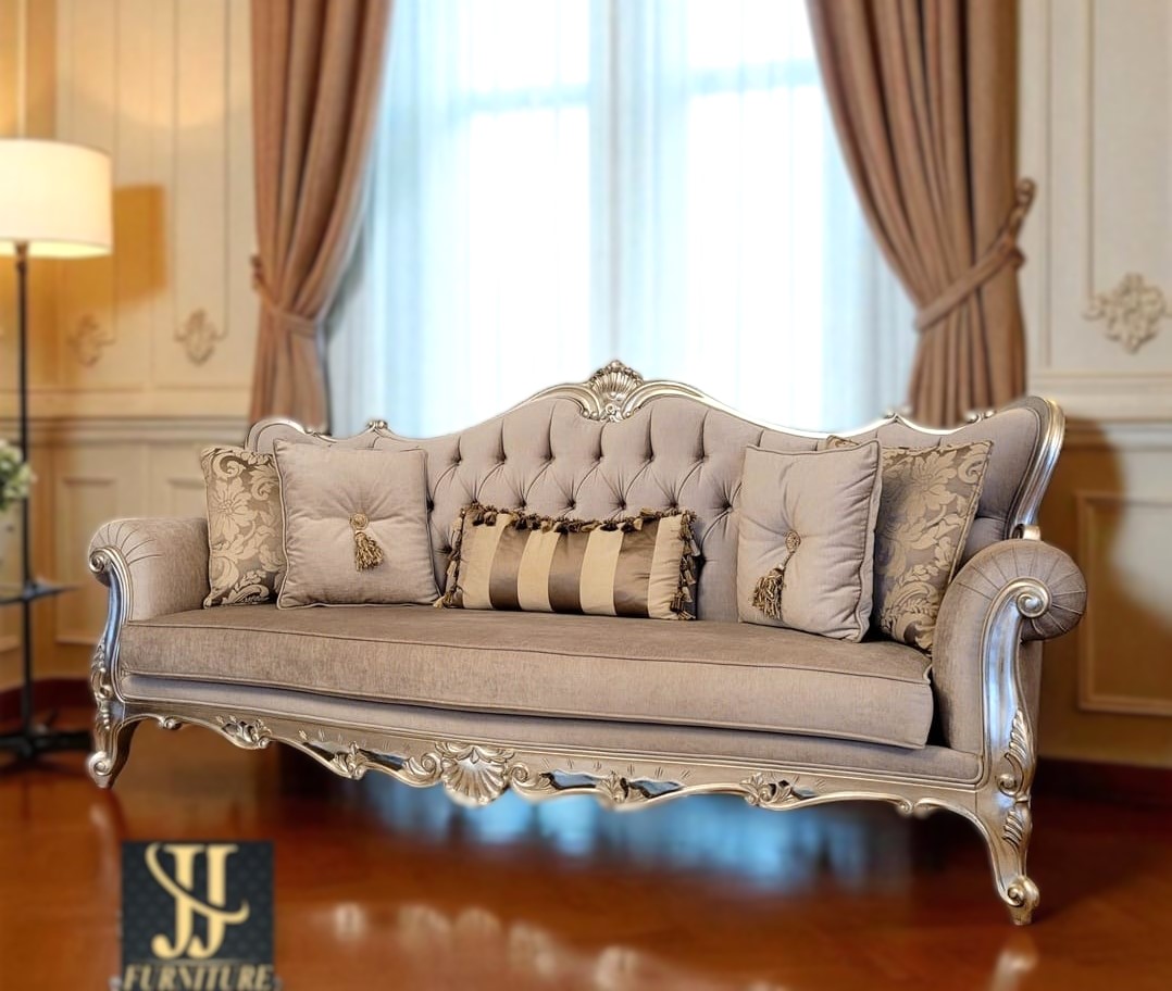 Buy Online Sofa Set at Best Price in Pakistan by JJ | Luxury Wooden Sofa