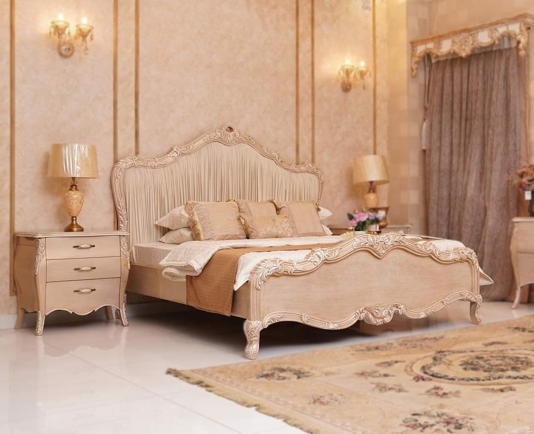 Luxury Bed Set by JJ Furniture Chiniot – Best Price & Latest Design 2025 in Pakistan - Image 2