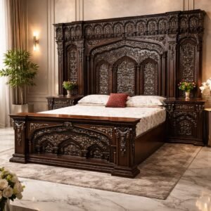 Buy Traditional Wooden Bed Online