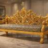 Luxury Wooden Dewan Sofa | Royal Chinioti Daybed Online