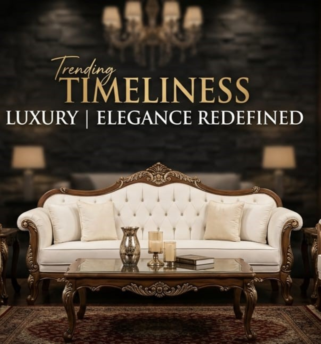 Luxury Handmade Chinioti Sofa Set UK, USA & Europe | JJ Furniture Chiniot - Image 3