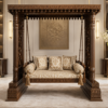 Royal Sheesham Heritage Swing | Premium Chinioti Wooden Jhoola